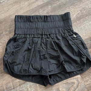 Free People Movement The Way Home Athletic Shorts Size small black